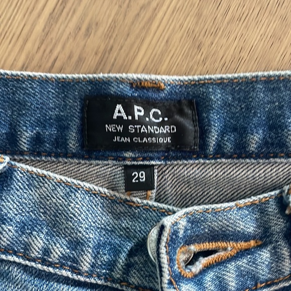 A.P.C | Mid Rise Straight Leg Jeans - Picture 4 of 14
